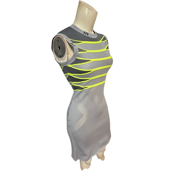 Alexander Wang Air Force Engineered Mesh Bodycon Dress Petite XS $800 - Picture 5 of 9